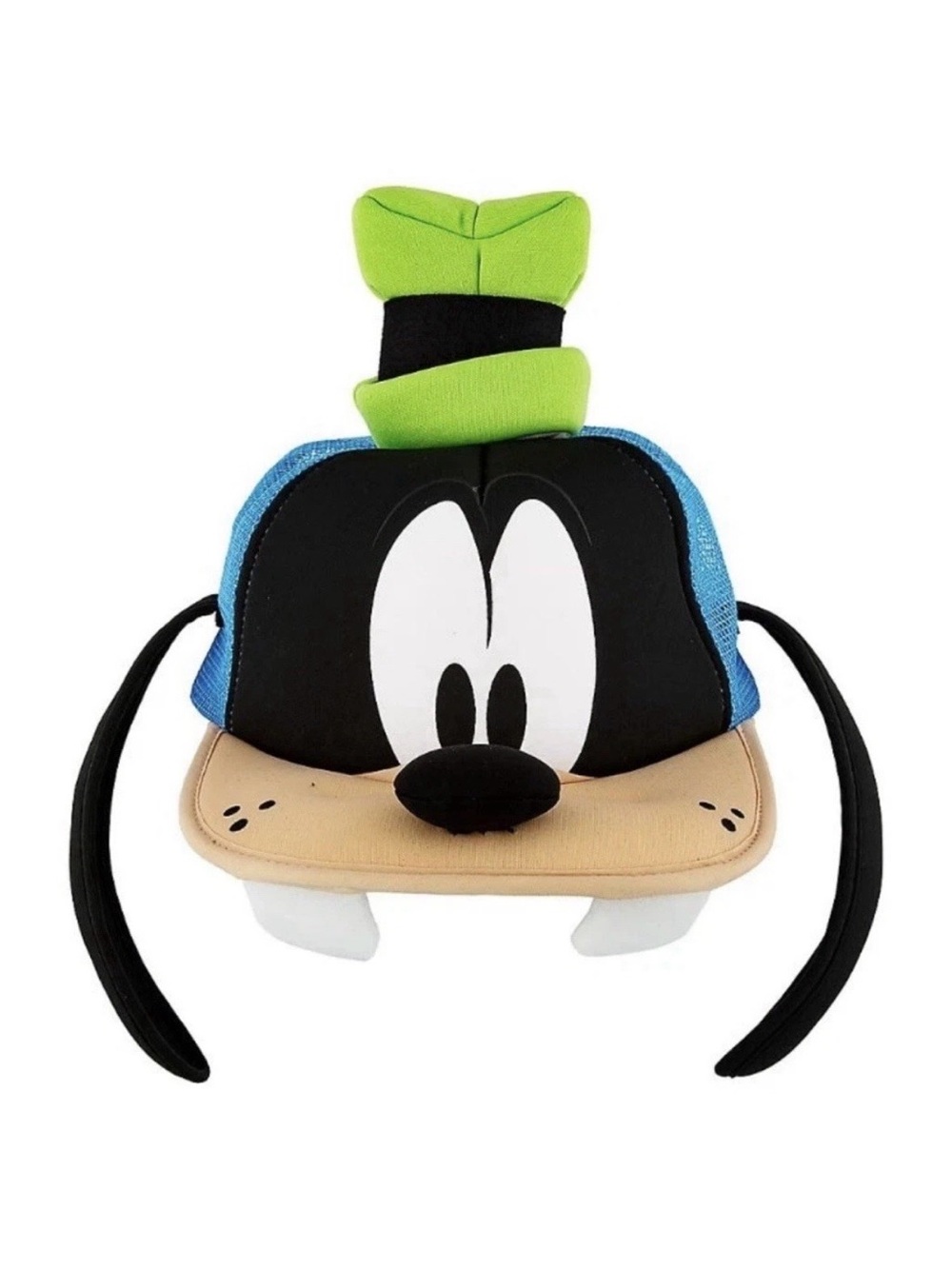 Disney Parks Goofy Face Ears Mesh Foam Adult Baseball Cap Hat NWOT
